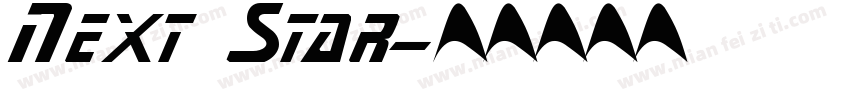 Next Star字体转换